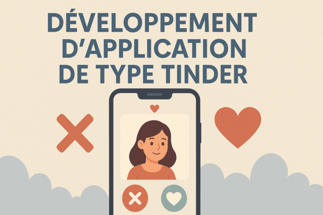 Développement d’application de type Tinder avec SM Yazılım. Créez une plateforme sociale sécurisée, performante et évolutive inspirée de Tinder.