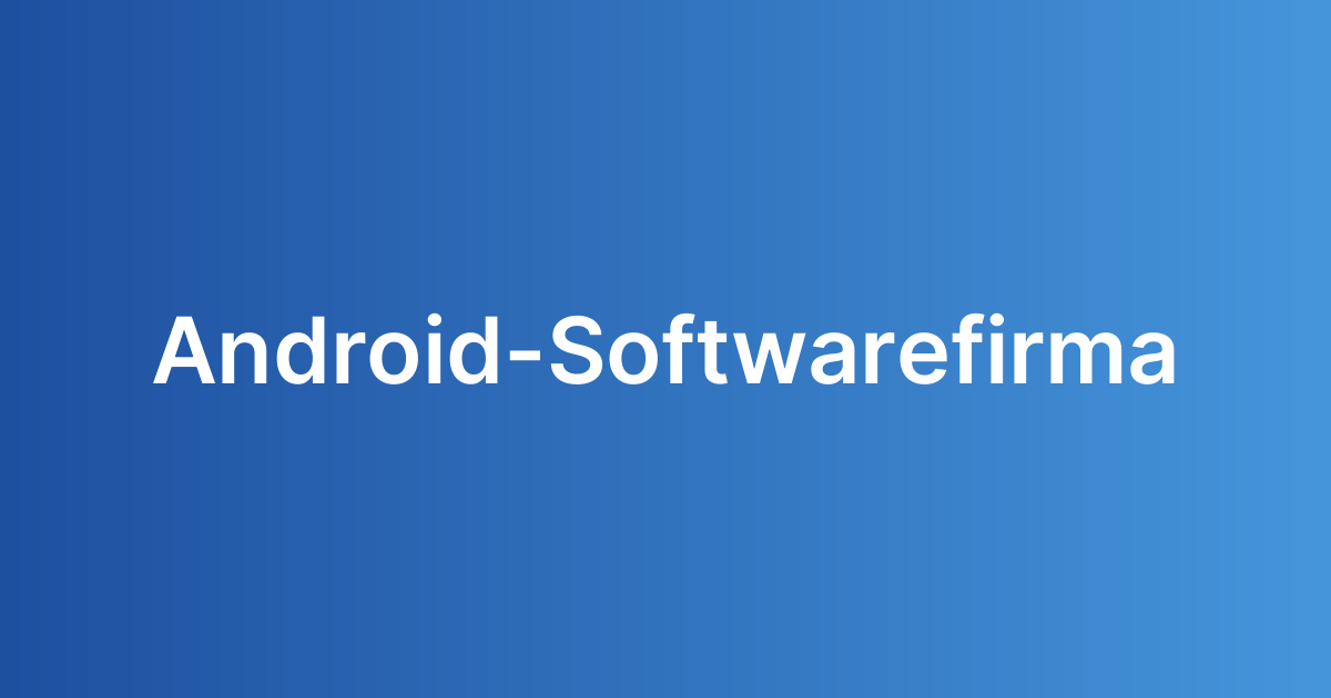 Android-Softwarefirma