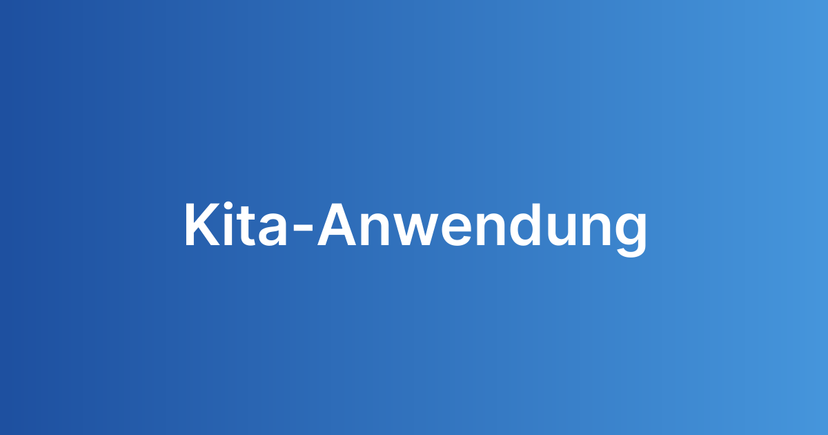 Kita-Anwendung